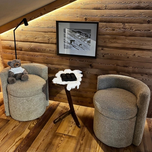 Piccola zona relax che ti avvolge in un dolce comfort.